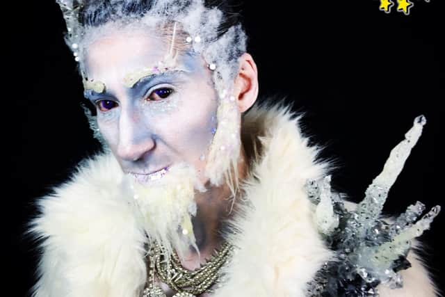 Dorian as Jack Frost in 'Love at First Frost'