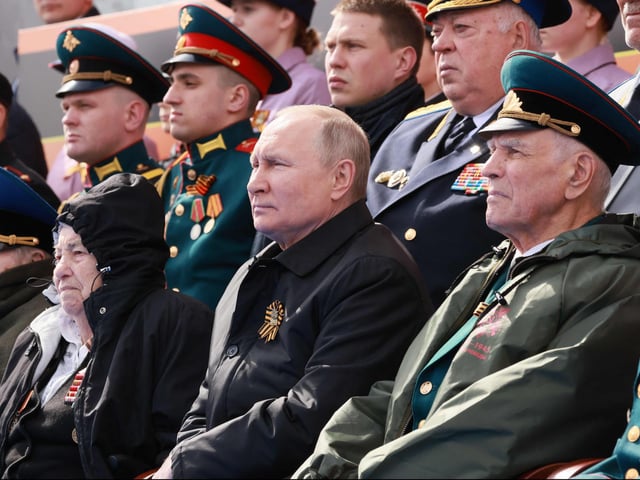 Russian President Vladimir Putin sought to justify his invasion, by claiming that it was necessary to ward off what he described “an absolutely unacceptable threat just next to our borders”. Photo by Mikhail Metzel