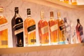 FTSE-100 spirits giant Diageo has a vast portfolio that includes Johnnie Walker whisky, pictured, Guinness stout and Smirnoff vodka.