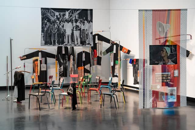 Installation view of You Have Not Been Defeated PIC: Dotgain