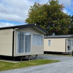 Braidhaugh Holiday Park's new caravan development.