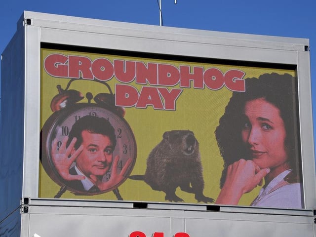 Bill Murray stars in this 90s classic about a man who wakes up in the same day - everyday.