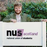 Matt Crilly, president of NUS Scotland.