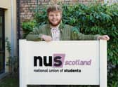 Matt Crilly, president of NUS Scotland.