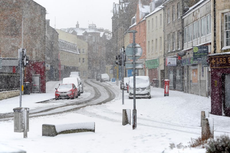 Looking up at the east end of the High Street (Pic: Fife Photo Agency)