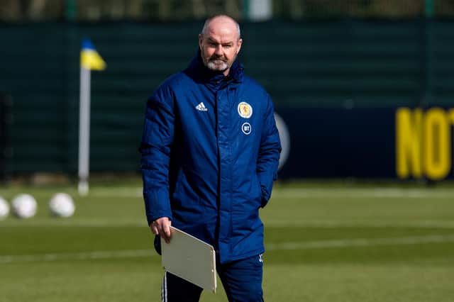 Scotland manager Steve Clarke has little margin for error after two opening draws in World Cup qualification for Qatar 2022. (Photo by Ross Parker / SNS Group)