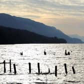Loch Ness reaches its lowest water level in five years picture: Jane Barlow