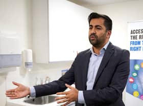 Scotland’s health secretary Humza Yousaf is under pressure over GP shortages and A&E waiting times. Picture: PA