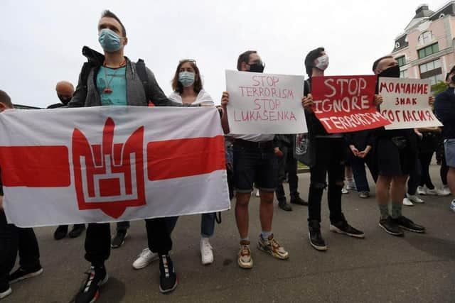 In August 2020, riots broke out in Minsk as protesters and police clashed in Belarus's capital and across the country following the announcement of the results of Alexander Lukashenko’s disputed re-election (Photo: SERGEI SUPINSKY/AFP via Getty Images)