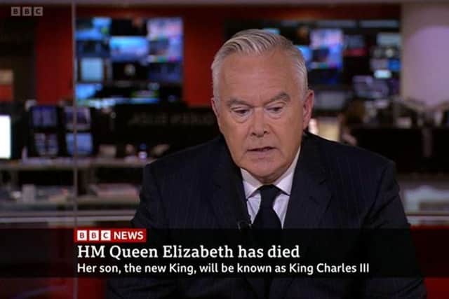 The BBC broke the news along with other news orgnanisations