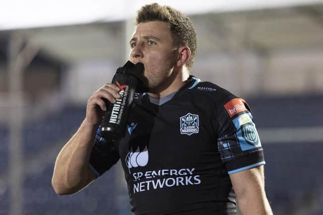 Duncan Weir helped Glasgow Warriors earn two bonus points against the Bulls. (Photo by Ross MacDonald / SNS Group)