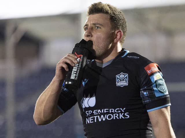 Duncan Weir helped Glasgow Warriors earn two bonus points against the Bulls. (Photo by Ross MacDonald / SNS Group)