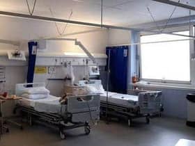 A contributed image of a ward at Forth Valley hospital from Falkirk Free Press