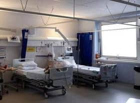 A contributed image of a ward at Forth Valley hospital from Falkirk Free Press