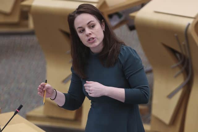 Kate Forbes has lost support in the race to be the next SNP leader due to her views on social issues (Picture: PA)