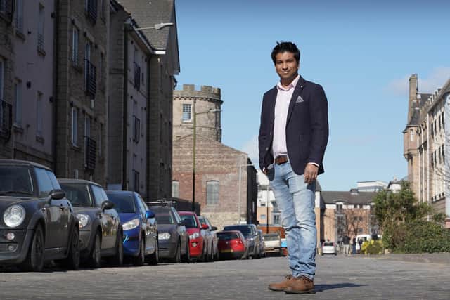 Biswajit Kundu Roy, CEO and founder of Edinburgh-headquartered Coastr. Picture: Stewart Attwood