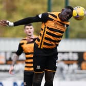 Fernandy Mendy in swapping cinch League One and Clackmannanshire, for Cameroon after his call-up for Guina-Bissau. (Picture: Michael Gillen)