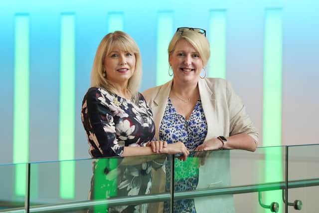 Lezley Marion Cameron (chair) and Amanda Wrathall (CEO) of the EICC. Picture by Stewart Attwood