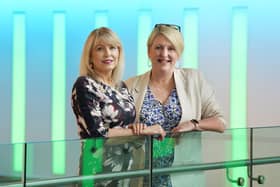 Lezley Marion Cameron (chair) and Amanda Wrathall (CEO) of the EICC. Picture by Stewart Attwood