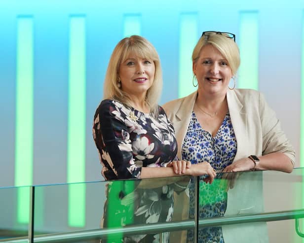 Lezley Marion Cameron (chair) and Amanda Wrathall (CEO) of the EICC. Picture by Stewart Attwood