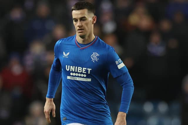 Rangers' Tom Lawrence of Rangers in action during the game against St Mirren at Ibrox. Picture: Ian MacNicol/Getty