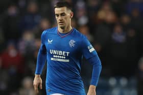 Rangers' Tom Lawrence of Rangers in action during the game against St Mirren at Ibrox. Picture: Ian MacNicol/Getty