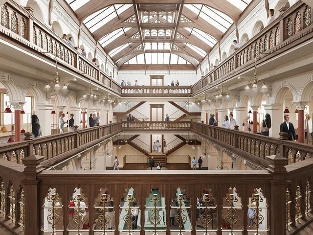 The redevelopment of the iconic Jenner Department Store, on Princes Street, will add a 96 room hotel, 9,000 m² retail space, restaurants and a rooftop bar to the city centre. Planning approval has been obtained and it's intended to complete the project by the end of 2025.