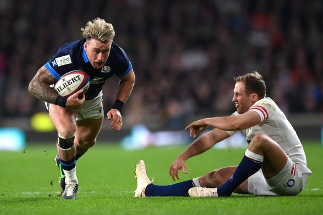 Full-back Stuart Hogg's Scotland career came to an end after running out for his country 100 times - scoring 171 points in the process. He made his debut in 2012.