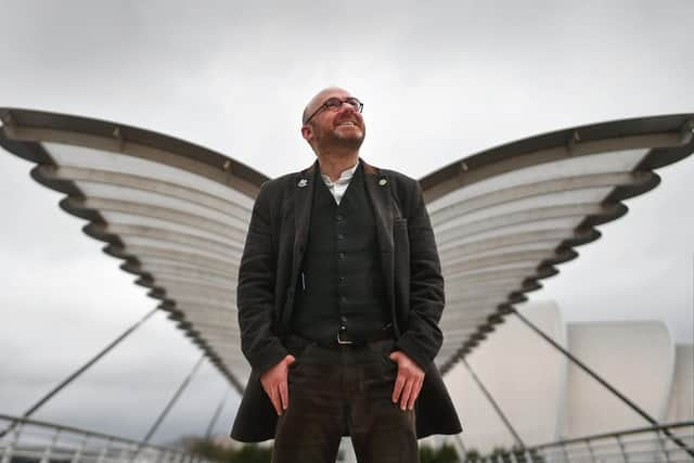 Scottish Greens co-leader Patrick Harvie