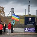 Anti-nuclear campaigners at Faslane on the Clyde in 2020 (Picture: Jeff J Mitchell/Getty Images)