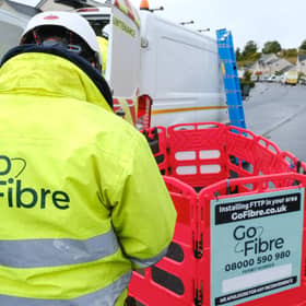 Broadband builder and provider GoFibre is headquartered in Edinburgh, with an engineering depot in Berwick-upon-Tweed. Picture: Jim Payne Photos