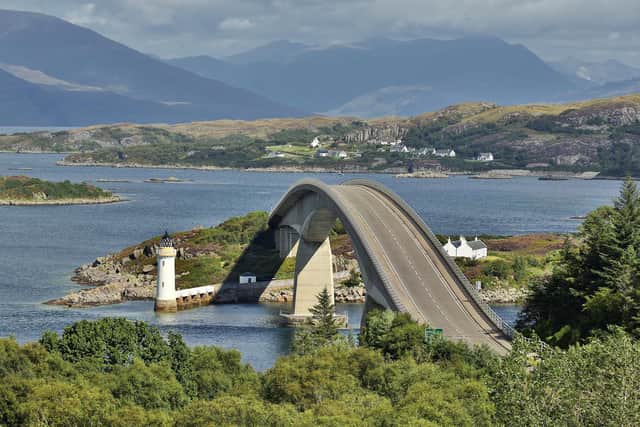 Skye Bridge at Isle of Skye - Scotland