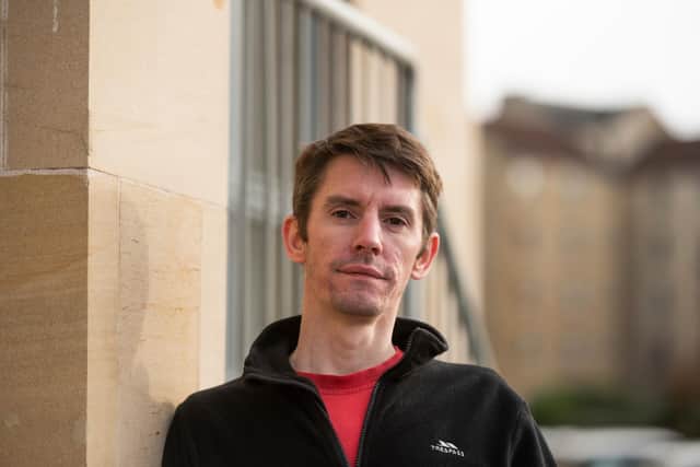 Shelter Scotland volunteer Andrew, who called for more to be done to end the use of temporary accommodation.