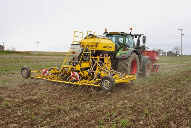 Direct drilling cuts out the need to plough.