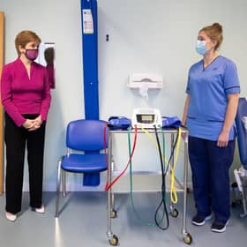 Nicola Sturgeon has said she will receive the vaccine on live television if it would help to convince people it is safe.