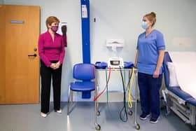 Nicola Sturgeon has said she will receive the vaccine on live television if it would help to convince people it is safe.