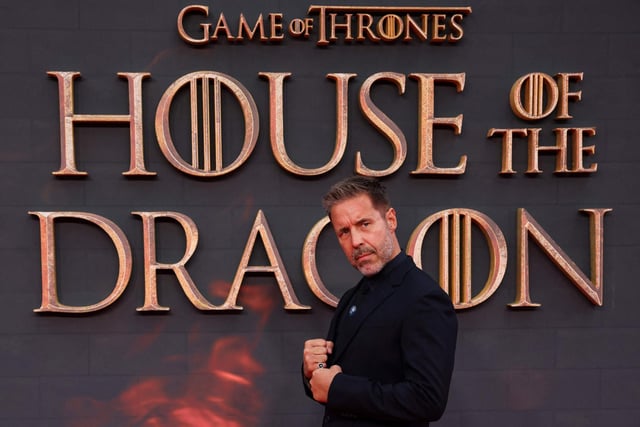 Paddy Considine, who plays King Viserys Targaryen, at the House of the Dragon premiere (Photo by Hollie Adams / AFP)