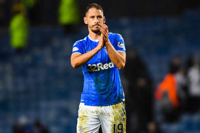 Rangers defender Nikola Katic moved out on loan on transfer deadline day. Picture: SNS