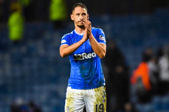 Rangers defender Nikola Katic moved out on loan on transfer deadline day. Picture: SNS