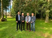 Award winners: Craig Scott, Robert Smith, Andrew Moir and John Clark