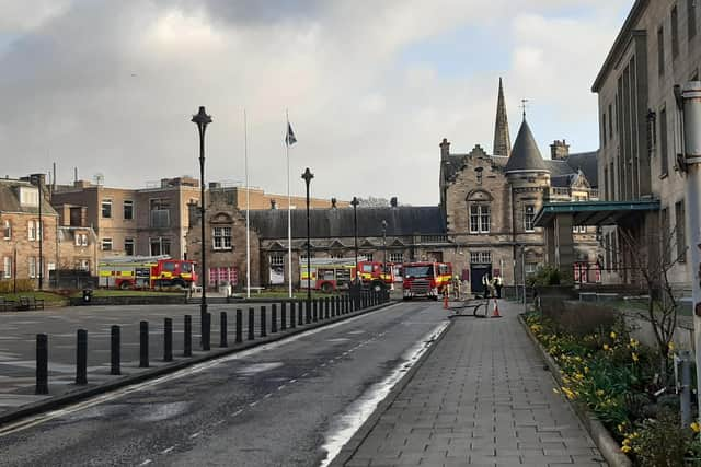 Roads around the former nightclub have been cordoned off, including the whole of the Town Square