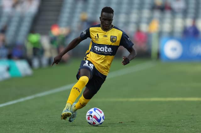 Garang Kuol won a move to Newcastle United on the back of excellent form for Central Coast Mariners.