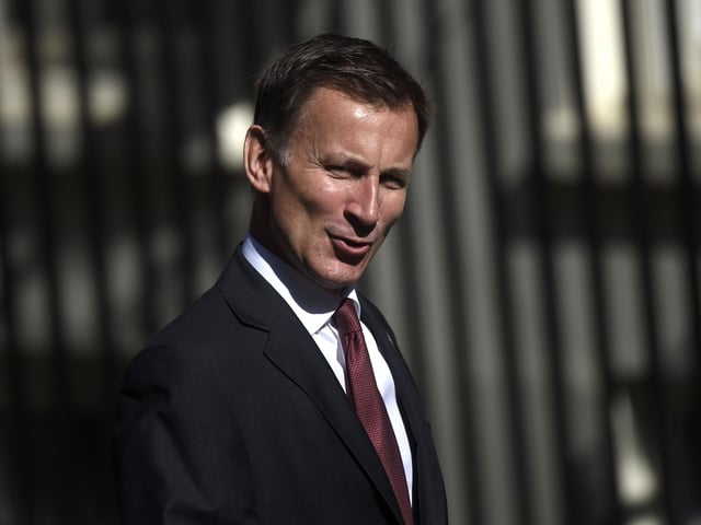 Former Cabinet minister Jeremy Hunt is MP for South West Surrey where he has a majority of 8,817.