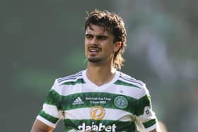 Celtic winger Jota is reportedly closing in on a transfer to Saudi Arabian side Al-Ittihad. (Photo by Craig Foy / SNS Group)