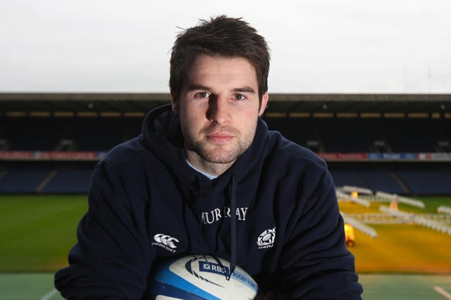Scored Scotland's only try in Dublin, blasting through attempted tackles by Geordan Murphy and Paul O'Connell before stretching out an arm and dotting down. Won 38 caps and now based in France where he played for much of his career, for Montpellier, Castres and Bayonne.