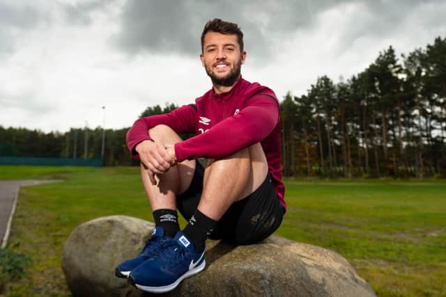 Hearts defender Craig Halkett is preparing to face Alloa today.