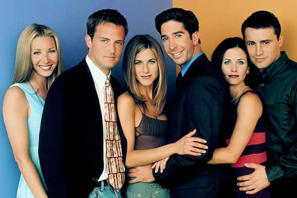 Lisa Kudrow, Matthew Perry, Jennifer Aniston, David Schwimmer, Courteney Cox Arquette and Matt LeBlanc.