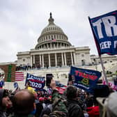 Donald Trump's supporters storm the US Capitol in an attempt to stop the ratification of Joe Biden's election as US president (Picture: Samuel Corum/Getty Images)