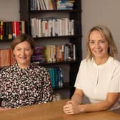 Clare Macpherson, partner and head of Thorntons Edinburgh, and Lesley Larg, Thorntons' managing partner.