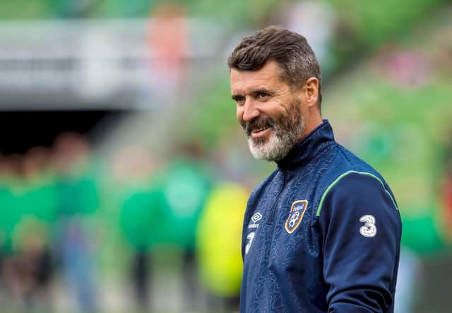 Former Manchester United and Celtic midfielder Roy Keane is favourite with the bookmakers to take over at Celtic Park. Picture: SNS